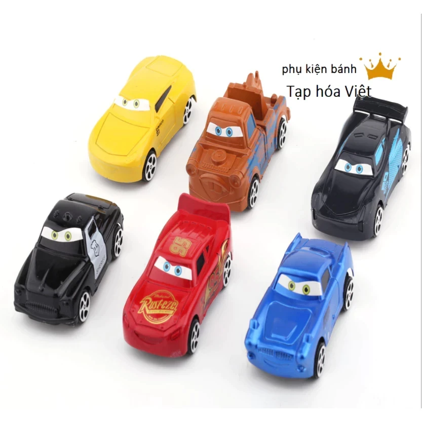Bộ 6 Xe Hoạt Hình Macqeen