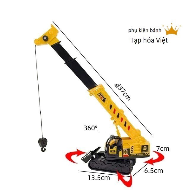[New] Máy Cẩu Lớn Dài_37Cm