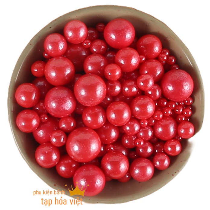Lọ 100g Bi Đường Đỏ Mix