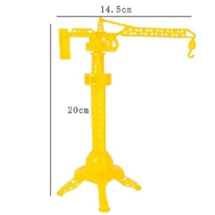 Trục Cẩu Nhựa_Màu Vàng 20Cm