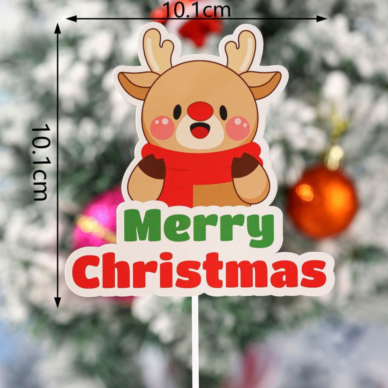 Túi 10 Thẻ Cắm Noel_Huơu