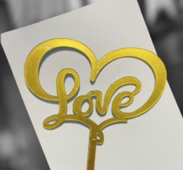 Túi 10 mica Love Tim