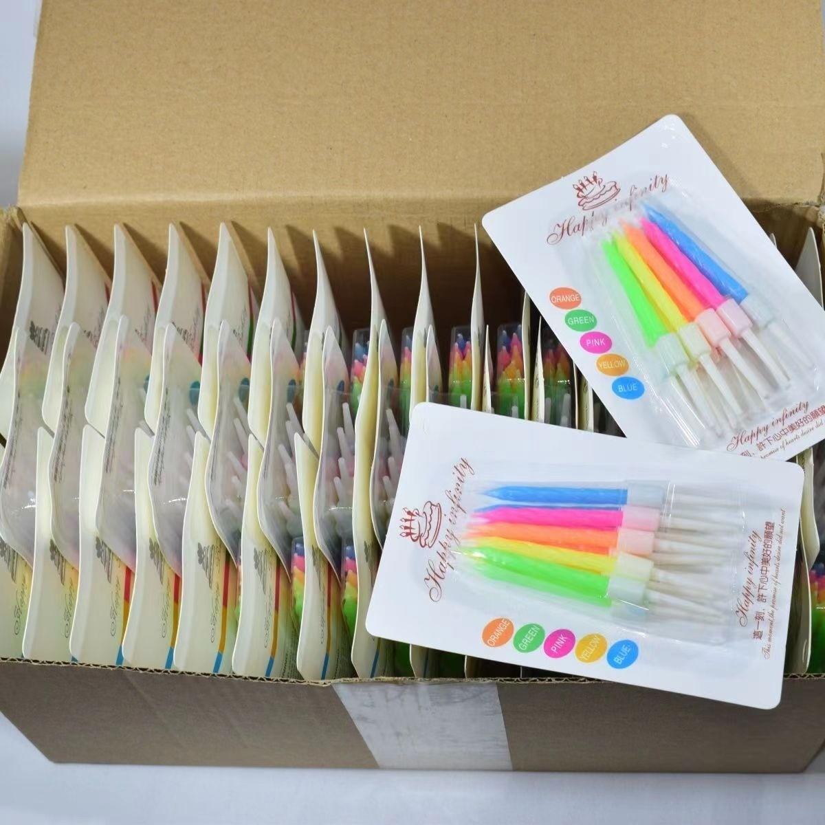 Hộp 50 Vỉ Nến Thường_Vỉ Mix