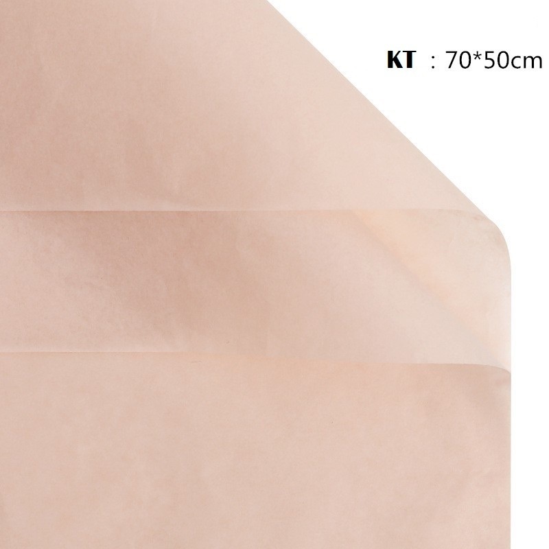 Xấp 40 Tờ Giấy Gói Hoa_Hồng Hàn Quốc