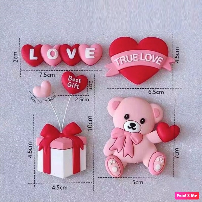Sét Gấu Hộp Quà Love