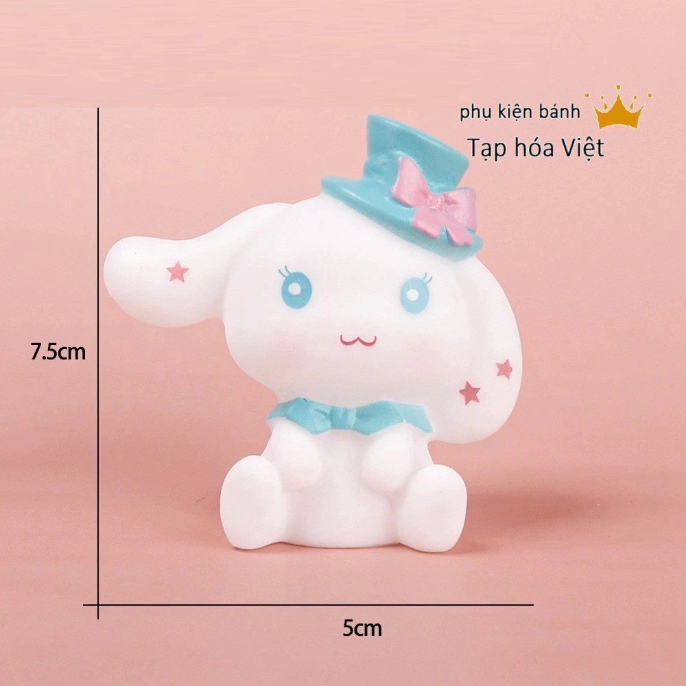 Chó Đội Mũ_Đeo Nơ_DẺO