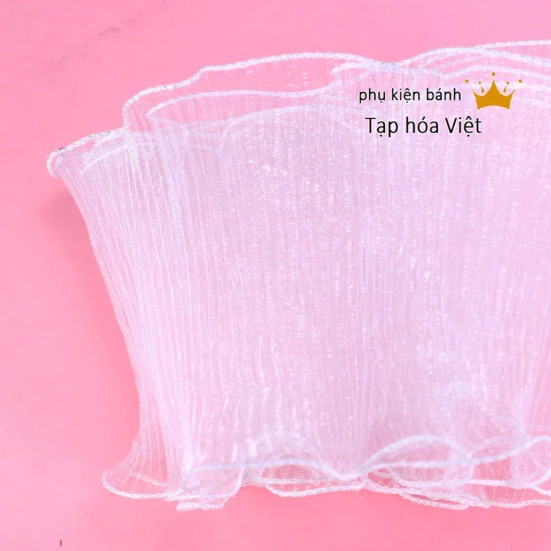 Voan Lưới_Trắng Dài 1.8M