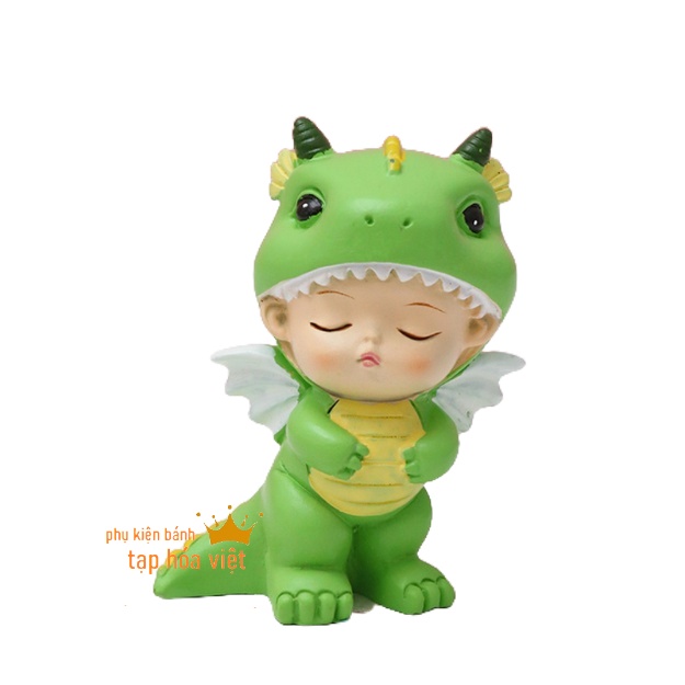 Bé Khủng Long_Xanh Đậm (Đứng)