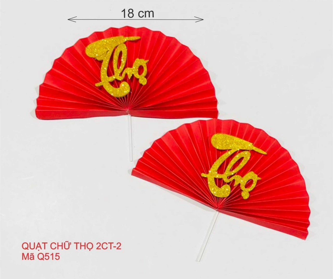 Set Giấy Quạt Thọ 2