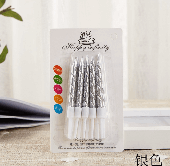 Hộp 50 Vỉ Nến Nhũ_Bạc