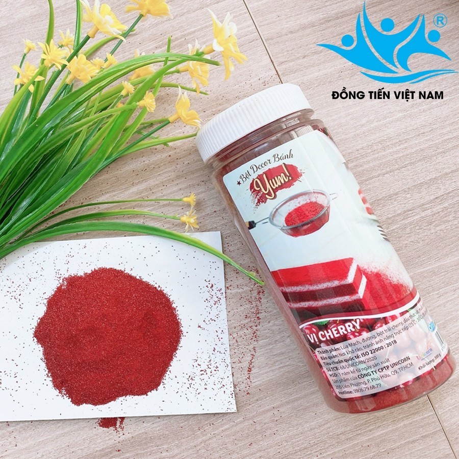 Bột Rắc Bánh_Đỏ Cherry