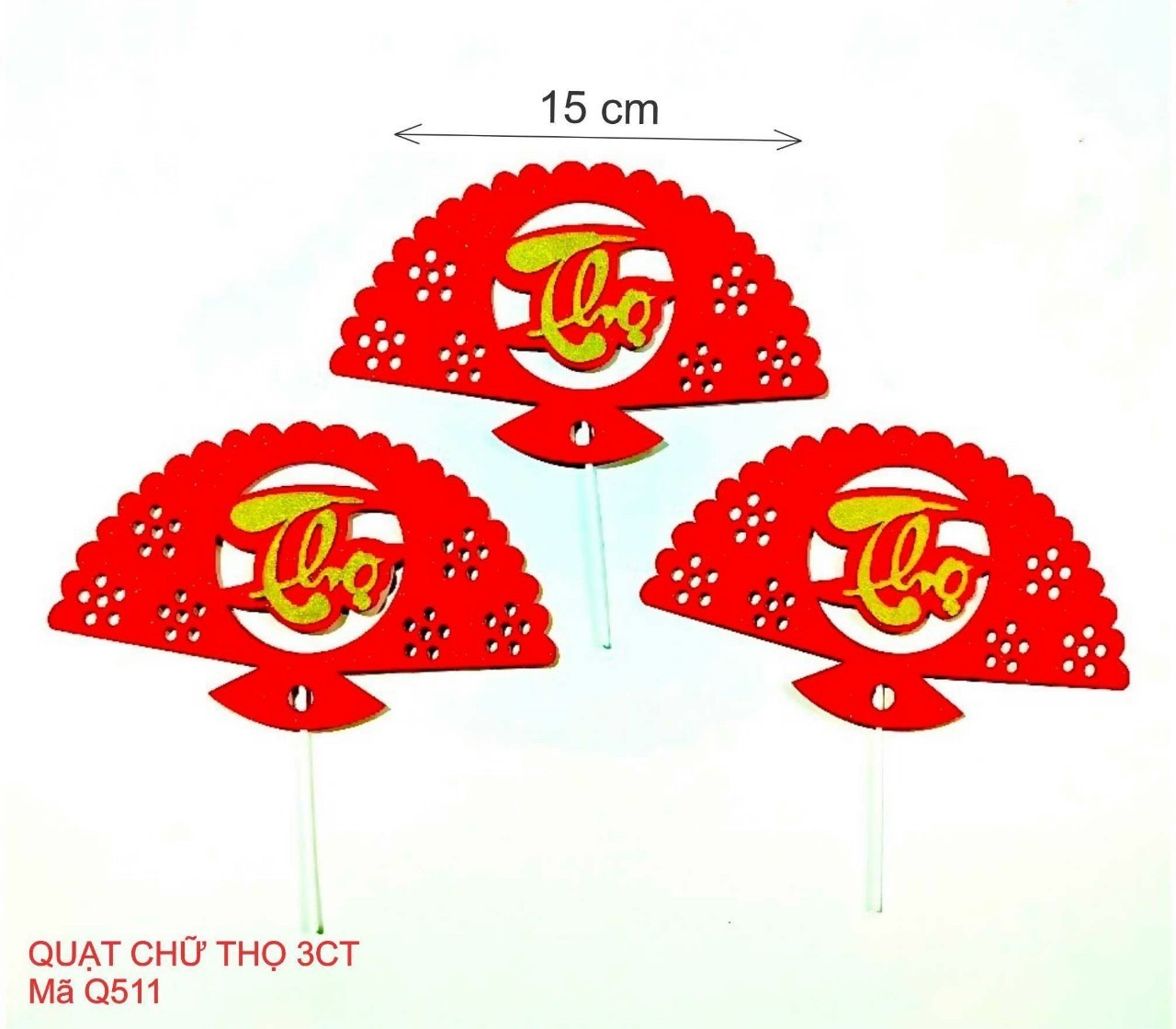 Set Giấy Quạt Thọ 3