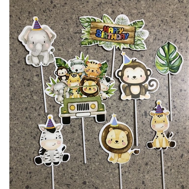 Set Giấy Vườn Thú