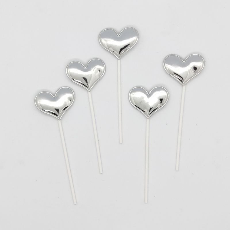 Bó 10 Set Tim Da_Bạc