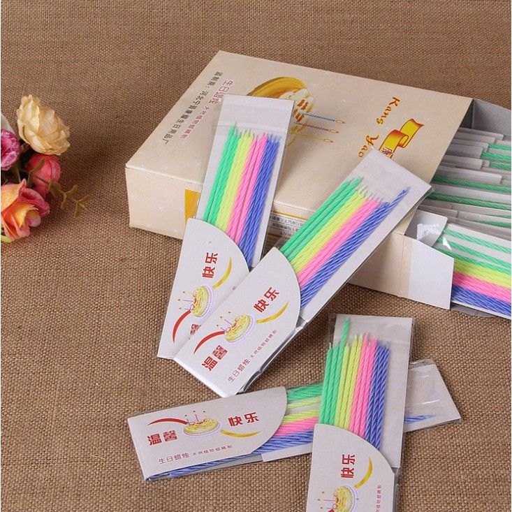 Hộp 45 Vỉ Nến Que_Nến Dài