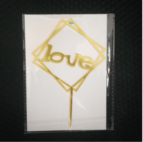 Túi 10 Mica Love Vuông