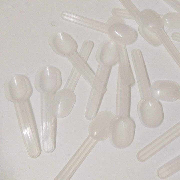 Túi 2Kg Thìa Nhựa, Thìa Ăn Sữa Chua