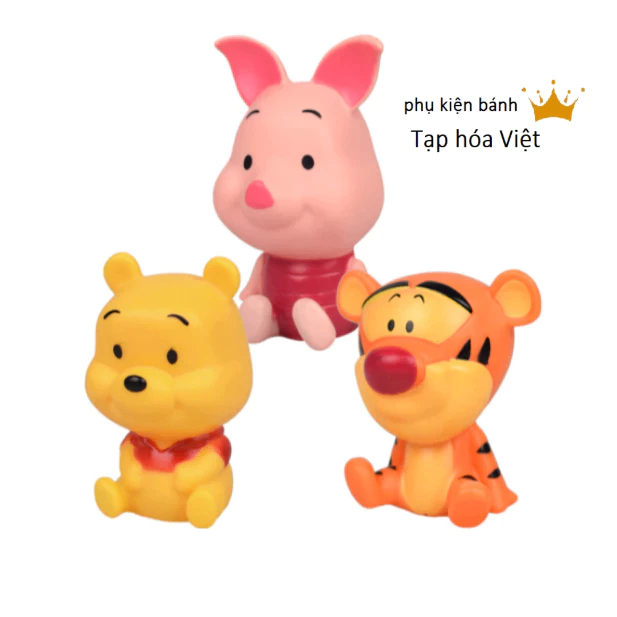 Bộ 3 Con Gấu Hổ Heo