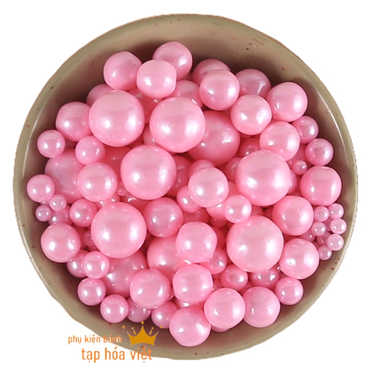 Lọ 100g Bi Đường Hồng Mix