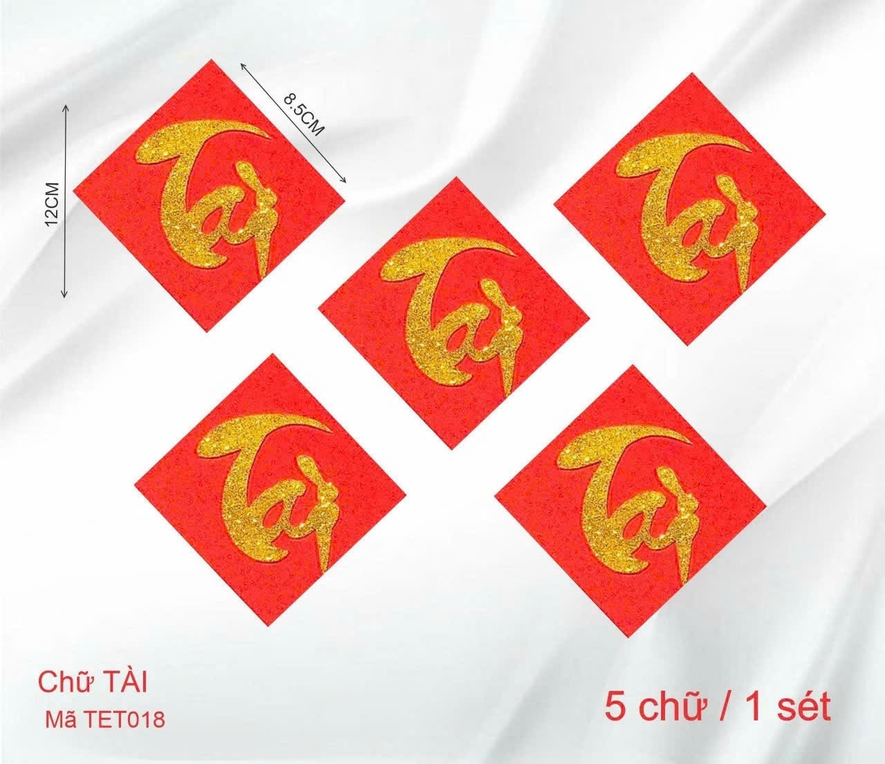 Túi 5 Giấy Nhũ_Tài