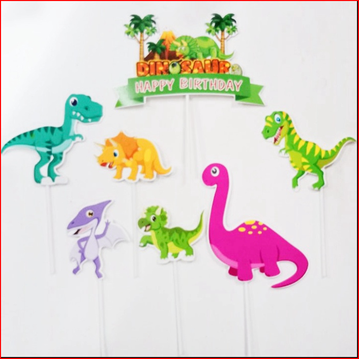 Set Giấy Khủng Long_Hồng