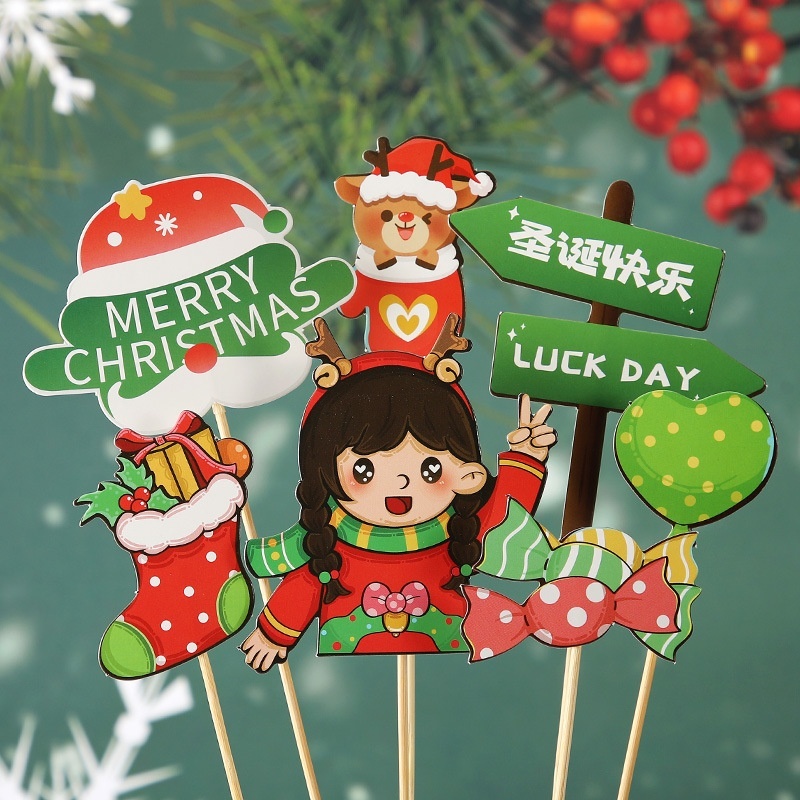 Set Giấy Noel_Cô Gái Noel