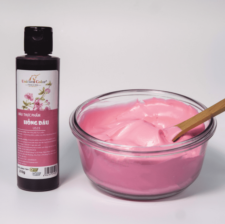 Màu Nước 210g_Chai To_Hồng Dâu