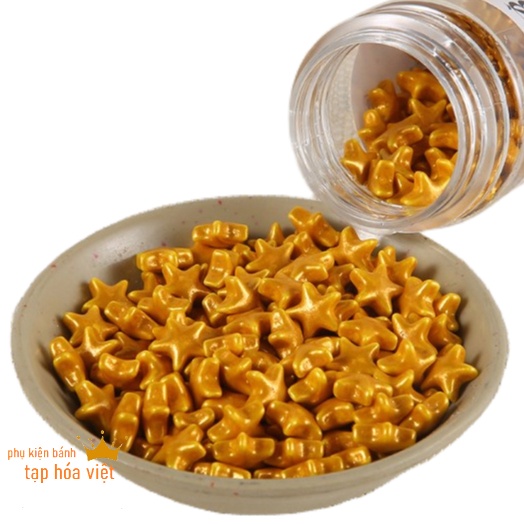 Lọ 100g Bi Đường Sao Vàng