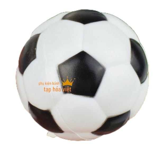 Quả Bóng Nhựa 6.3Cm_Bóng Đen Trắng