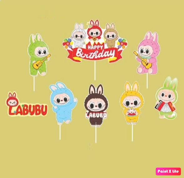 Set Giấy Labubu M1