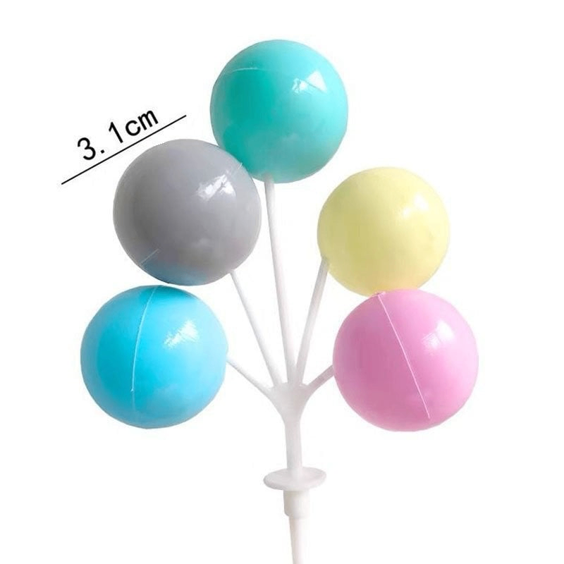 Chùm Bóng Nhựa_Pastel