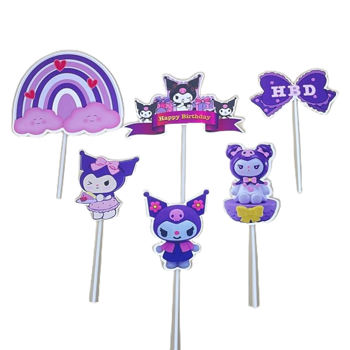 Set Giấy Kuromi_Tím