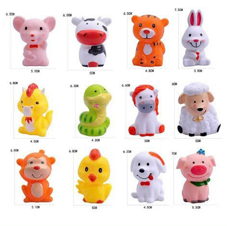 Bộ 12 Con Giáp Nhựa