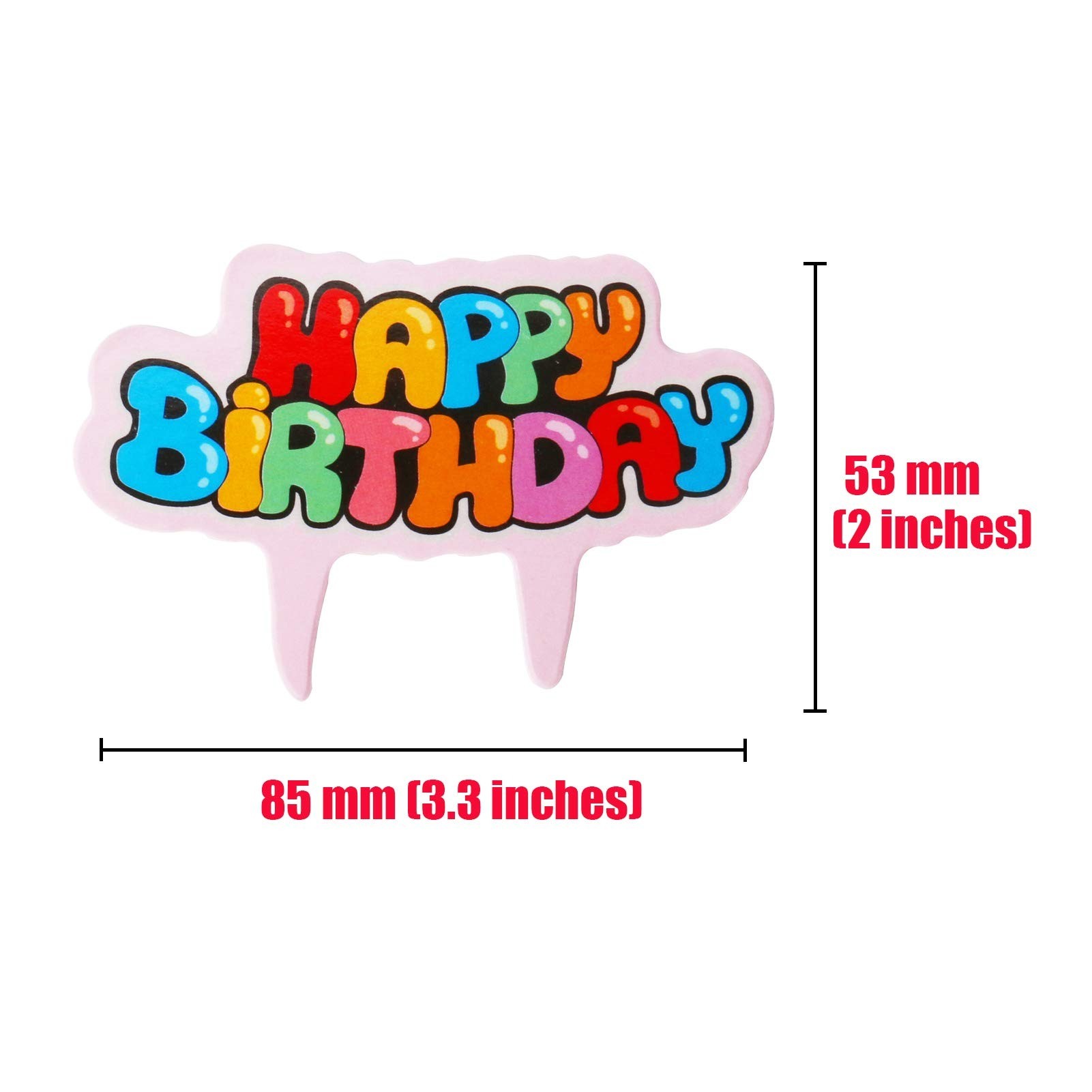 Túi 50 Thẻ Giấy_Happybirthday