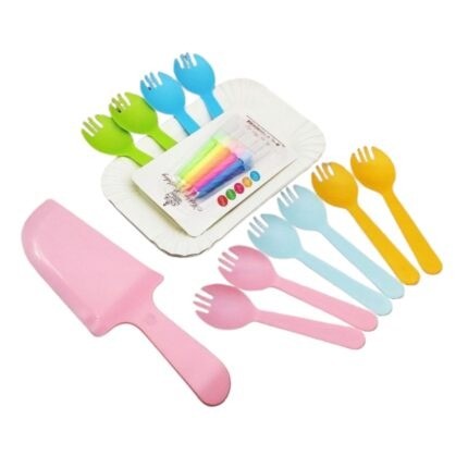 Set Dao Dĩa Màu_Nến Đẹp