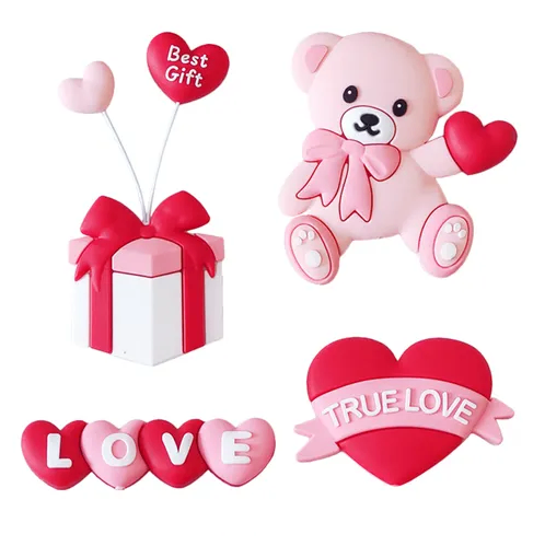 Sét Gấu Hộp Quà Love Silicon