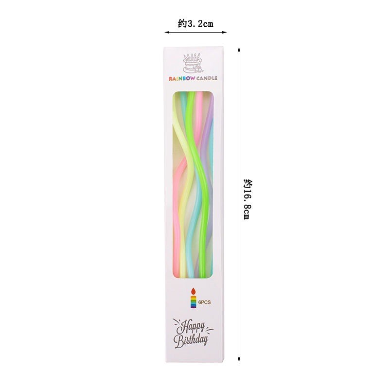 Nến Xoắn Ốc_Mix Pastel
