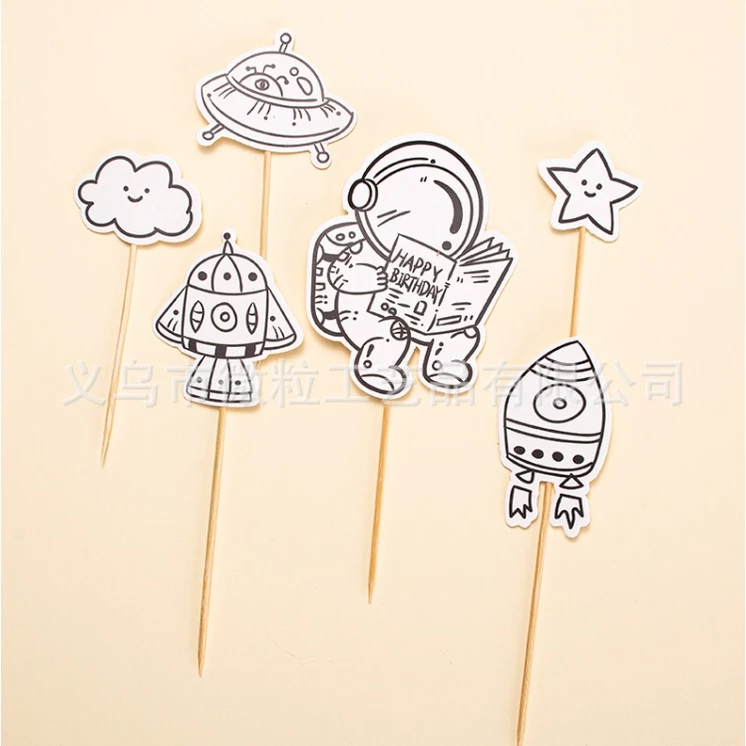 Set Giấy Space Man