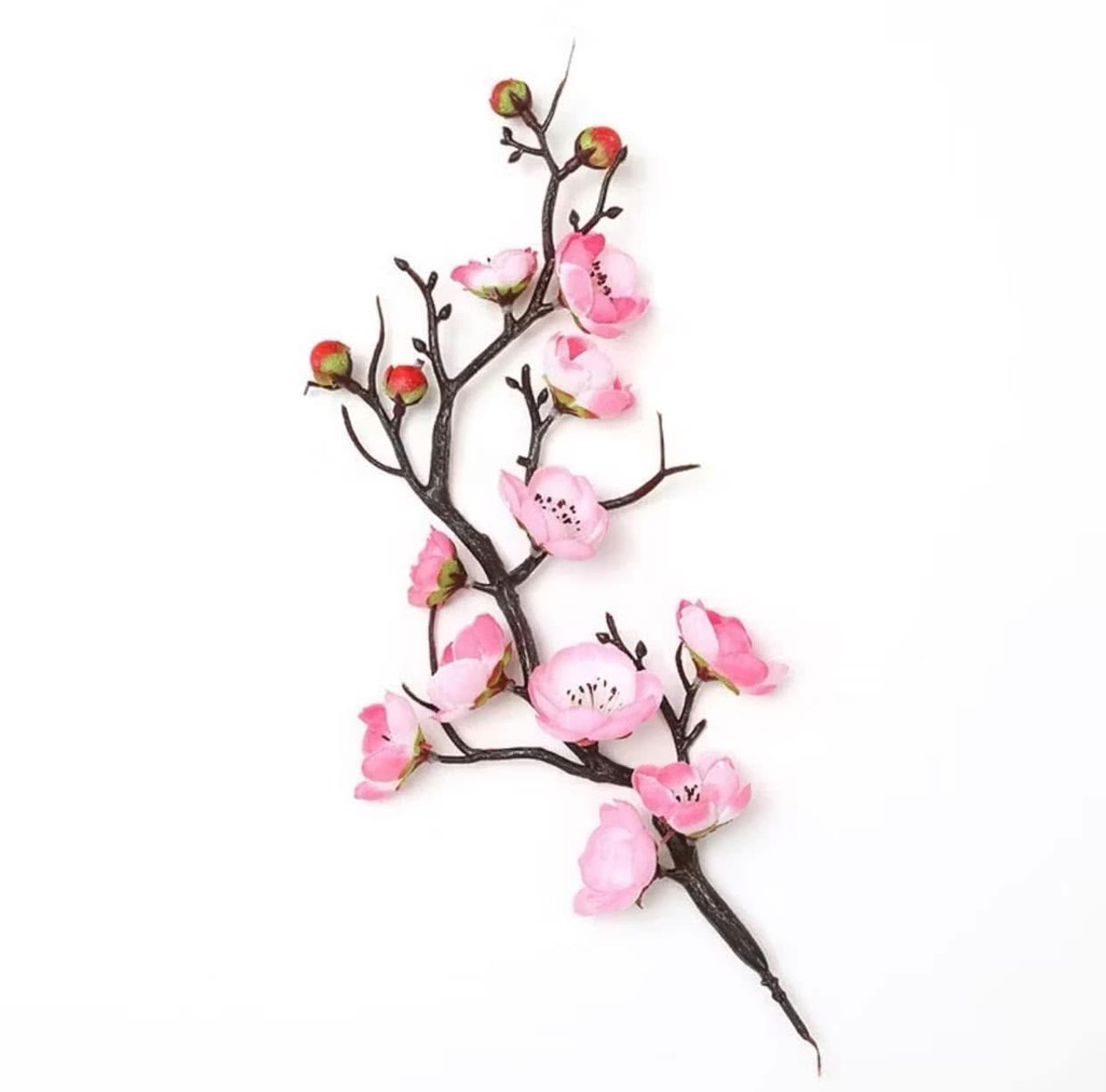 Cành Đào Nhựa_Hồng Nhạt