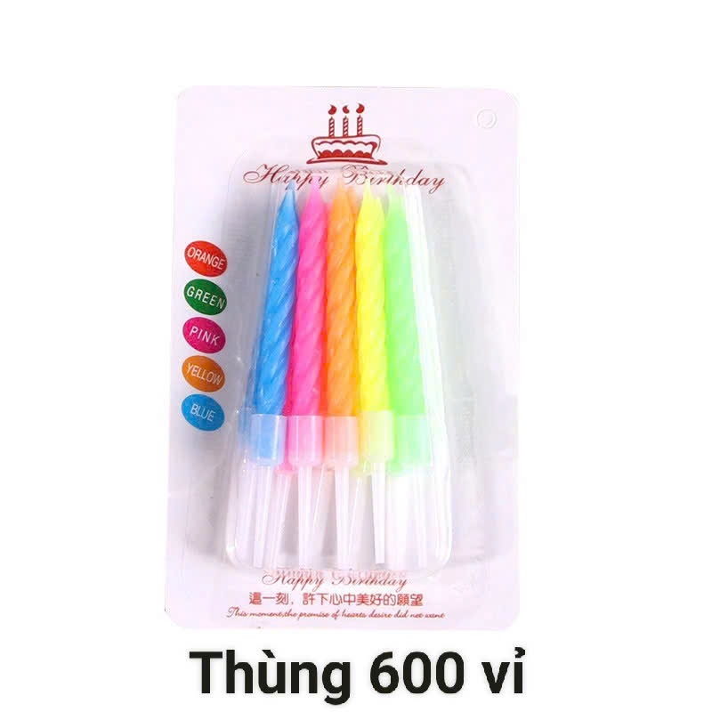 THÙNG 600 Vỉ Nến Thường (Có Hộp)