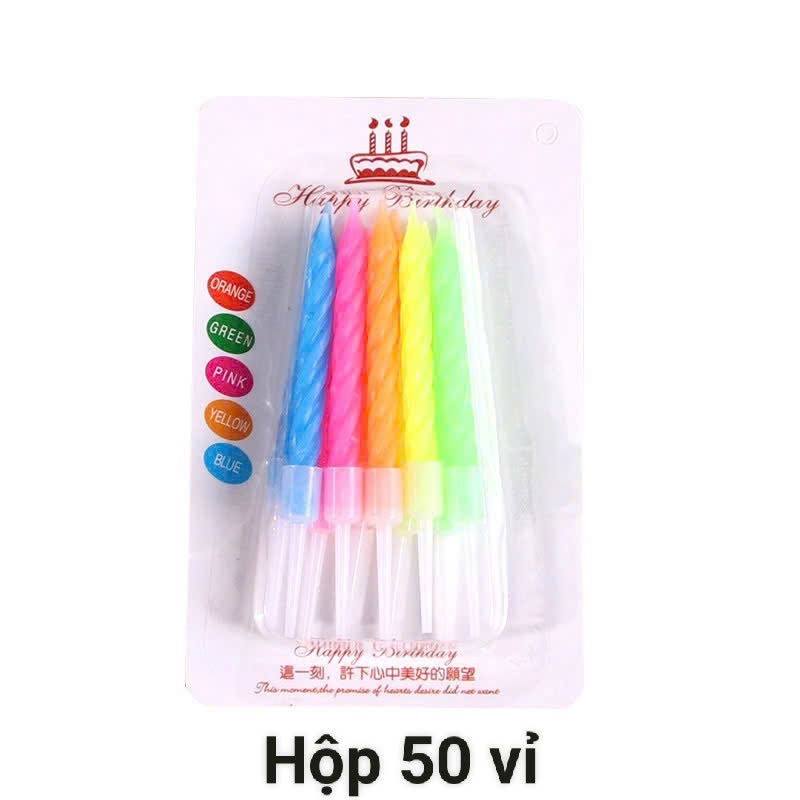 Hộp 50 Vỉ Nến Thường_Vỉ Mix