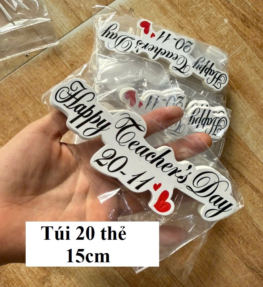 Set Giấy 20.11 THẺ GIẤY 15cm
