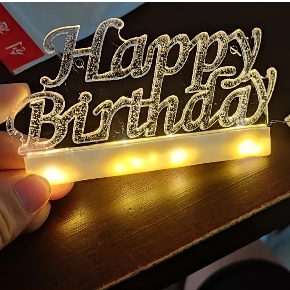ĐÈN LED Happy Birthday