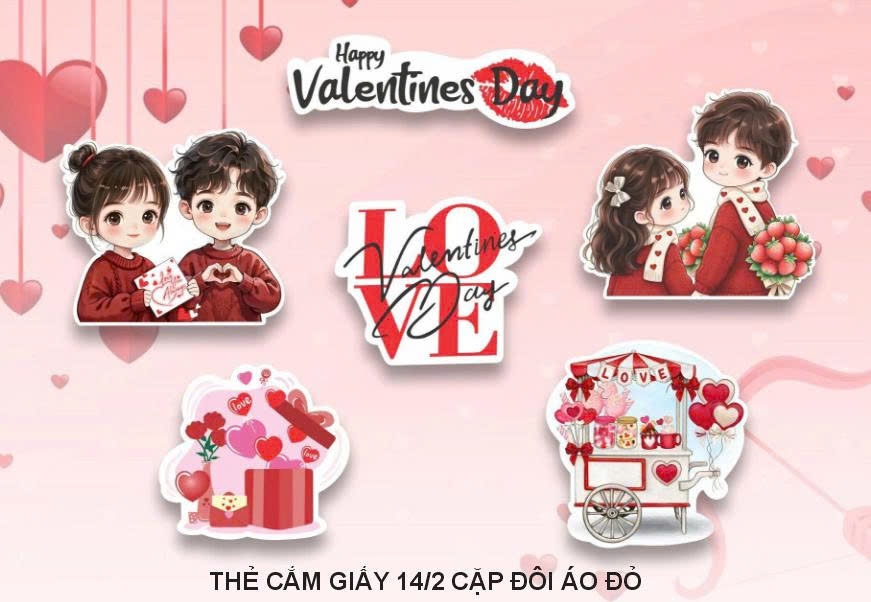 Set Giấy Valentine