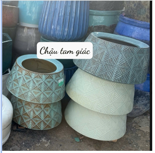 BD Chậu tam giác size 10