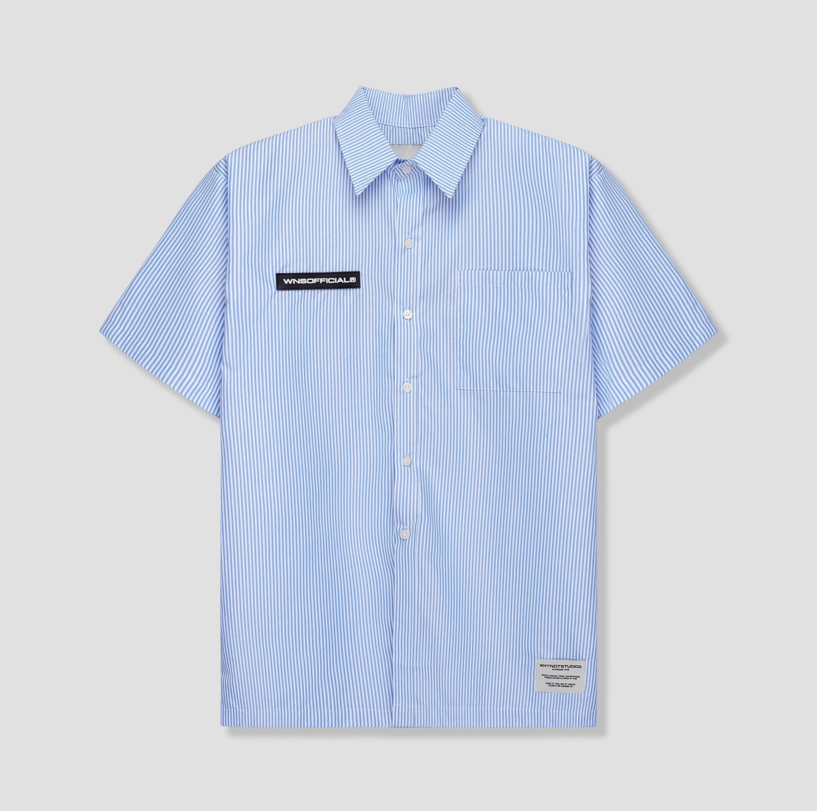 WNS BASIC SHIRT - BLUE