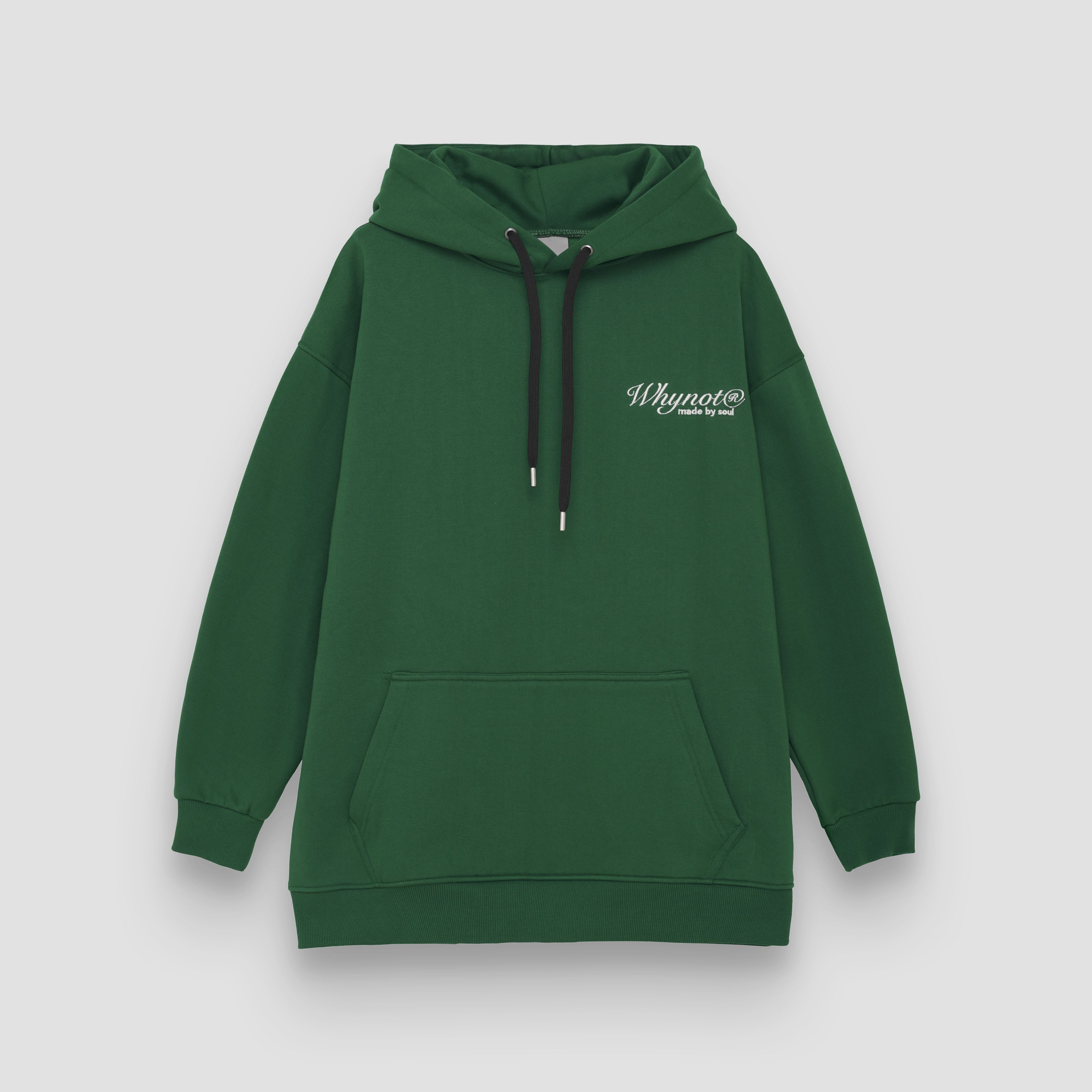 WNS SIGNATURE HOODIE - GREEN