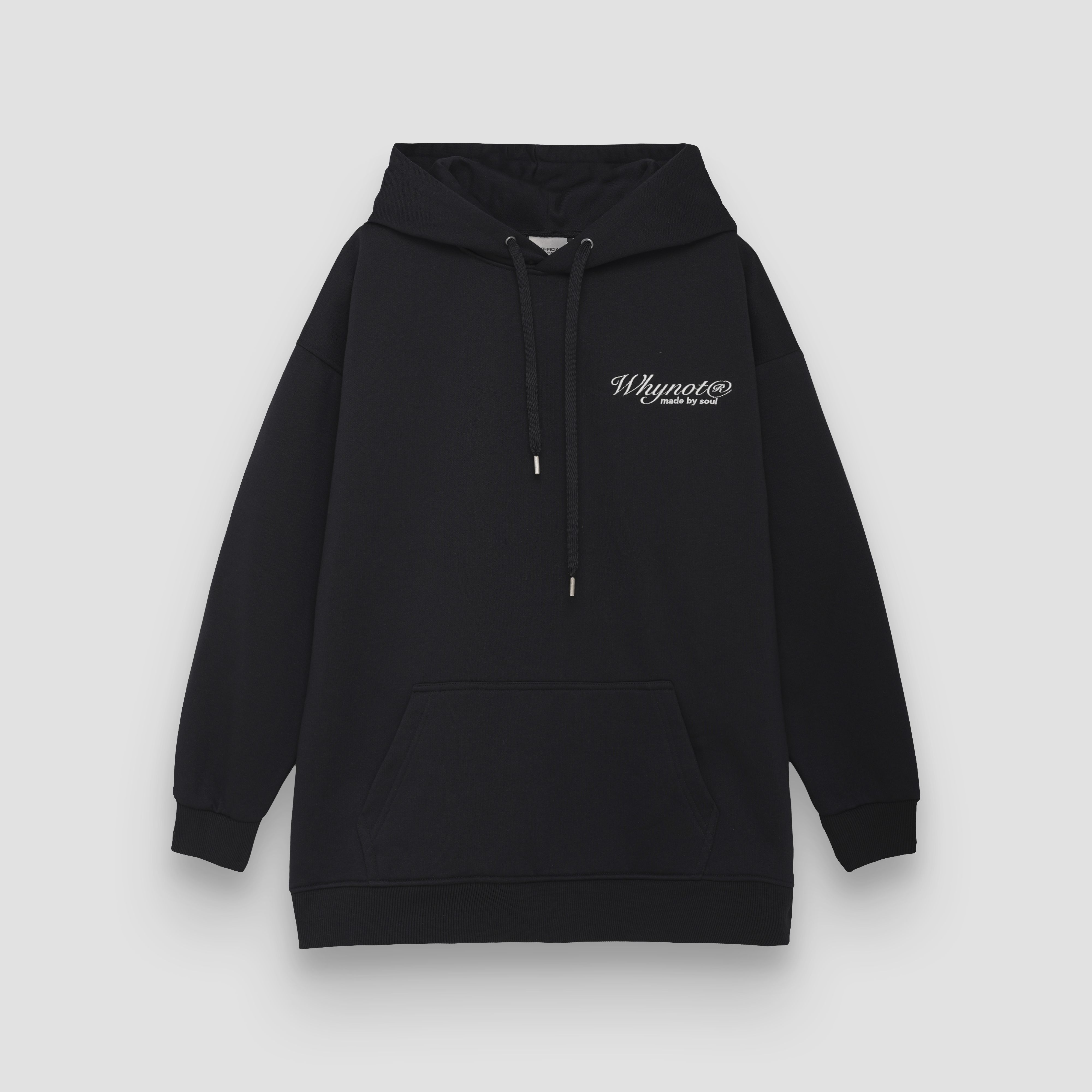 WNS SIGNATURE HOODIE - BLACK