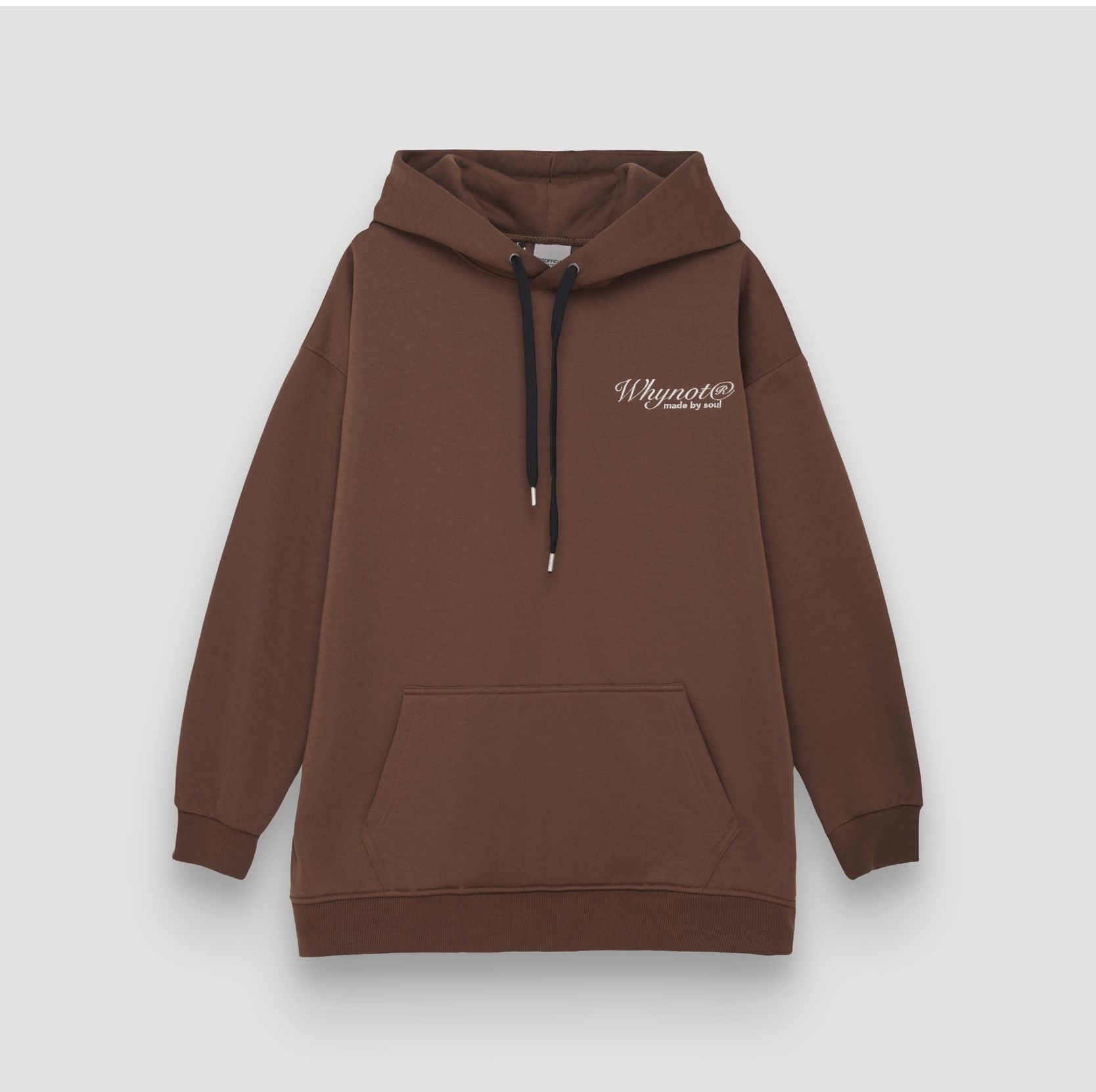 WNS SIGNATURE HOODIE - BROWN