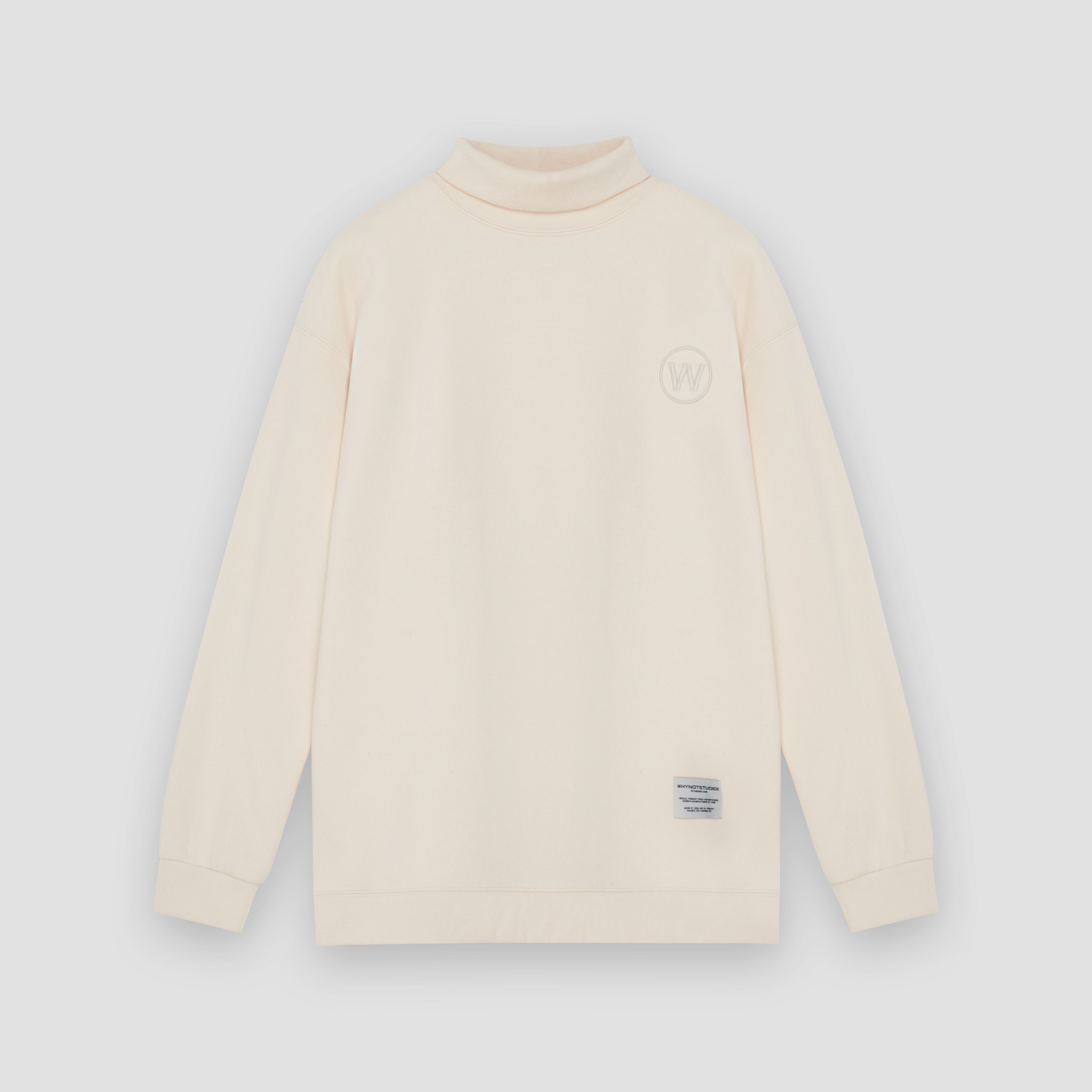 WNS SWEATER ROLLNECK - BEIGE